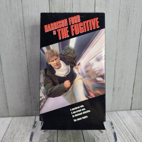 Harrison Ford Is The Fugitive VHS Tape 1993 - Tommy Lee Jones - Picture 1 of 4